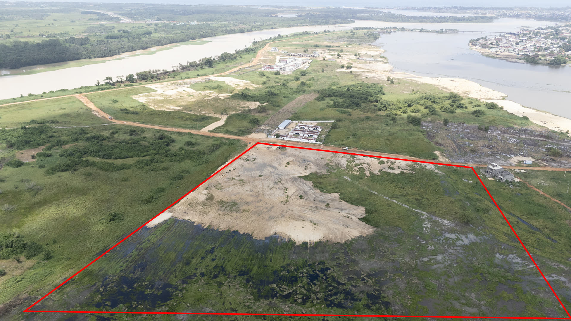 Île de Motobé — Emprise foncière sécurisée